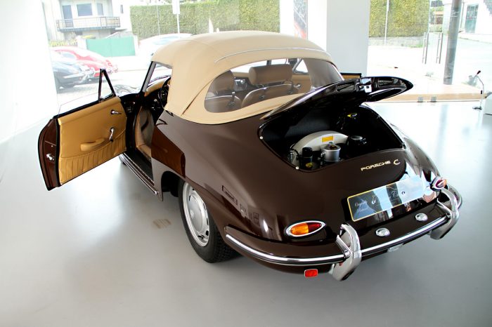 Porsche 356C 1964 Cabrio Back